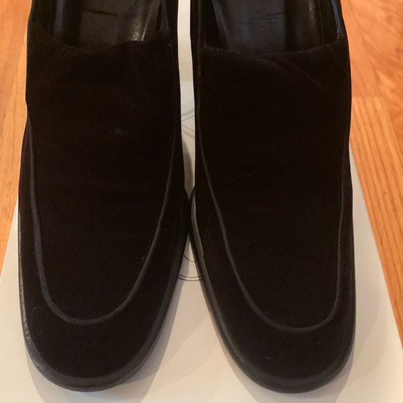 VIA SPIGA BLACK VELOUR AND SUEDE HIGH HEEL WINTER SHOE size 7 - Picture 9 of 9